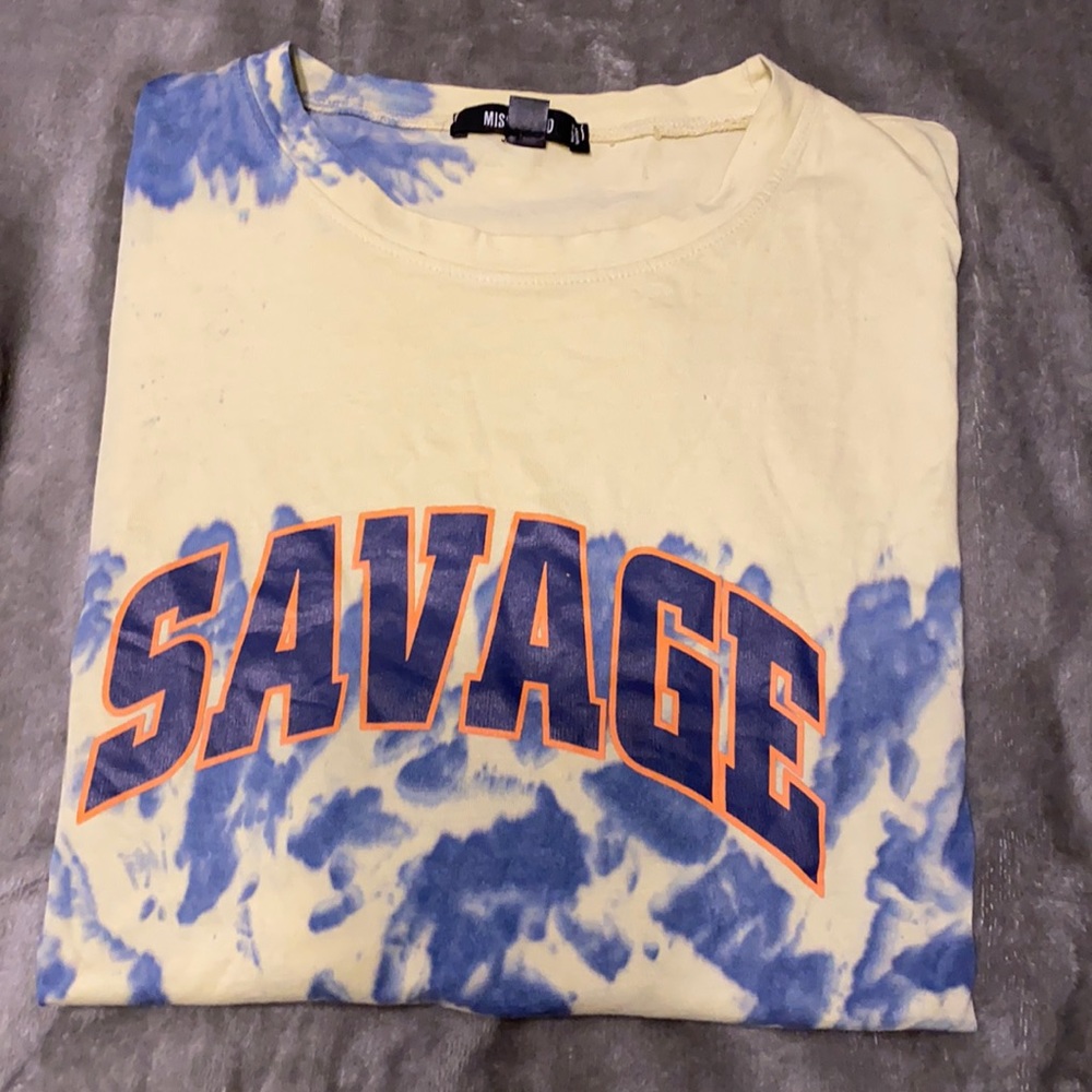 Over sized tie dye tee